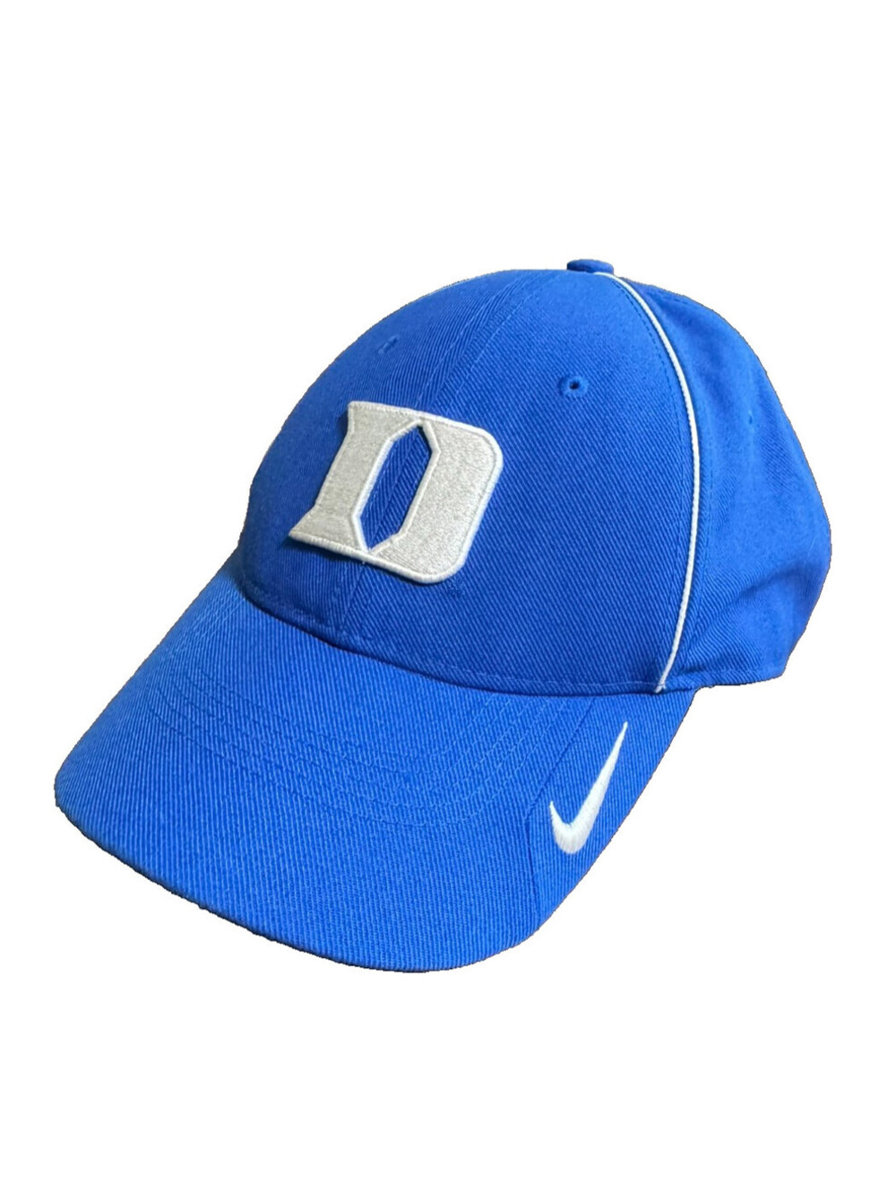 Duke Blue Devils Nike Legacy91 Dri-Fit Adjustable Strap Blue White Hat OSFM